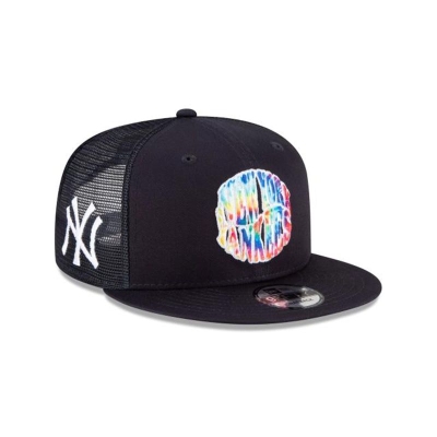 Sapca New Era New York Yankees MLB Groovy 9FIFTY Snapback - Albastri